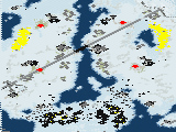 Aurora (2-4) [Deafwasp] - Red Alert 2 Map Preview Image