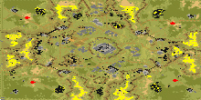 Raraku Ridges (2-4) [Sydwindr] - Red Alert 2 Map Preview Image