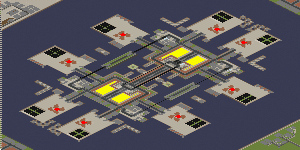 Urban Bounty (2-8) - Red Alert 2 Map Preview Image