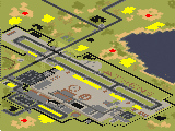 International Greek Airport (2-4) - Red Alert 2 Map Preview Image