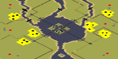 Rush to the Middle 2 (by Thrawn28) - Red Alert 2 Map Preview Image