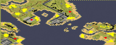 Sub-Divide (2-4) - Red Alert 2 Map Preview Image