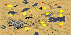 Access Denied (desert..2-6) - Red Alert 2 Map Preview Image