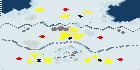 Arctic Ambush (2vs3) - Red Alert 2 Map Preview Image