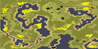 Battle Front JR By: Datanut - Red Alert 2 Map Preview Image