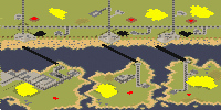 The Beach Assault - Red Alert 2 Map Preview Image