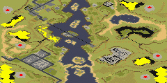 Canyons by Airasslt - Red Alert 2 Map Preview Image