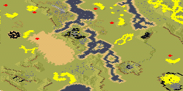 Darwinia (2-6) - Red Alert 2 Map Preview Image