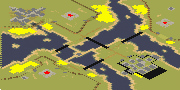 Down By The River - Red Alert 2 Map Preview Image