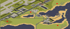 Eglin Air Force Base (2-4) - Red Alert 2 Map Preview Image