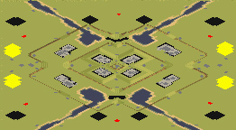 Falls to Nowhere - Red Alert 2 Map Preview Image