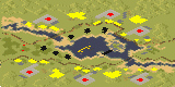 Freedom Falls (3 vs 3) - Red Alert 2 Map Preview Image