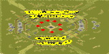 Grave Pit (2-8 Players) - Red Alert 2 Map Preview Image