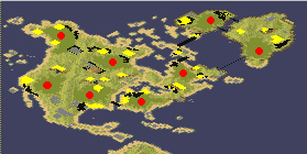 North America - Red Alert 2 Map Preview Image