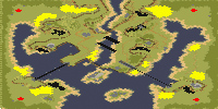 Lake RADEN - Red Alert 2 Map Preview Image