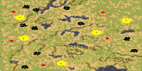 Pangea (2-5) - Red Alert 2 Map Preview Image