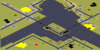 river (2-3) - Red Alert 2 Map Preview Image