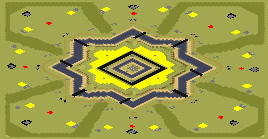 Rough Diamond (2-8) by RaiderGB - Red Alert 2 Map Preview Image