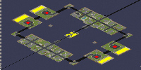 Spotlight Bay (2-4) - Red Alert 2 Map Preview Image