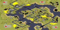 Sam's River[Lion] - Red Alert 2 Map Preview Image