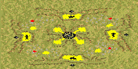 Shattered (2-4) - Red Alert 2 Map Preview Image