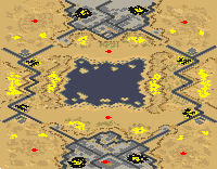 Team-D-Arena(2-6)[by Nova00700] - Red Alert 2 Map Preview Image