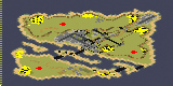 Wild Valley (2-3) - Red Alert 2 Map Preview Image